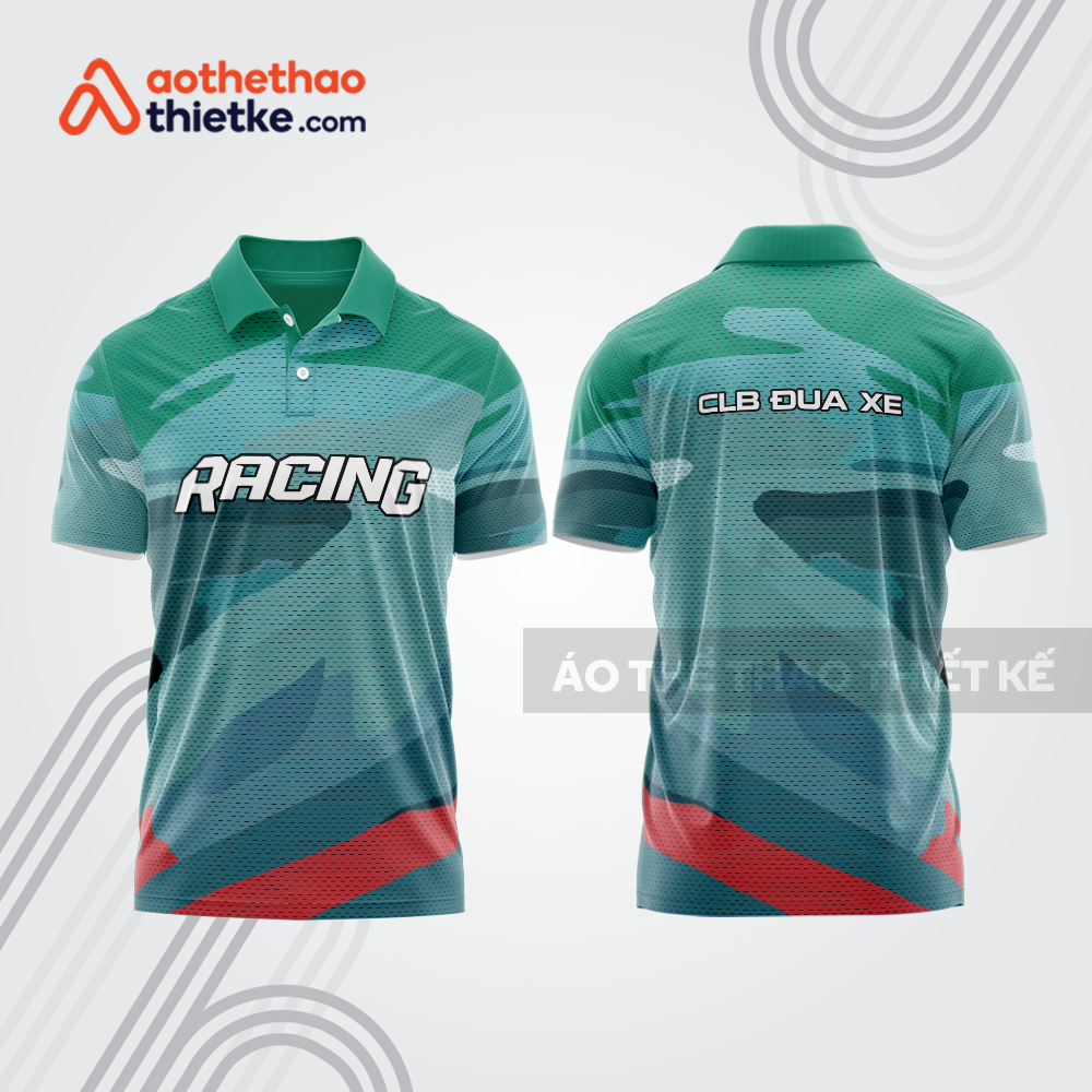 Mẫu thiết kế áo polo đội đua xe mô tô & ô tô đẹp mta268