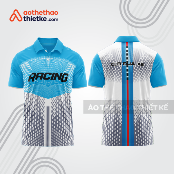 Mẫu thiết kế áo polo đội đua xe mô tô & ô tô đẹp mta269