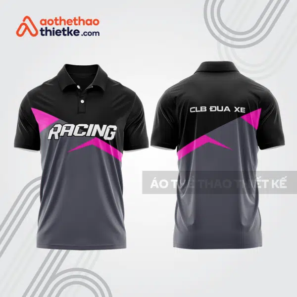Mẫu thiết kế áo polo đội đua xe mô tô & ô tô đẹp mta270