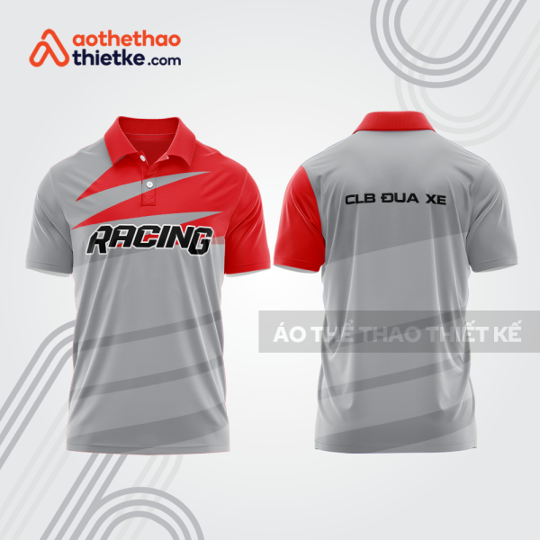 Mẫu thiết kế áo polo đội đua xe mô tô & ô tô đẹp mta272