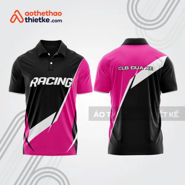 Mẫu thiết kế áo polo đội đua xe mô tô & ô tô đẹp mta273