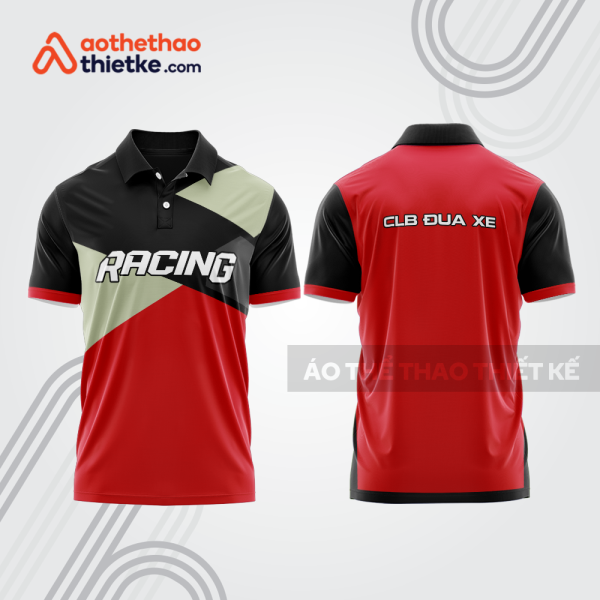 Mẫu thiết kế áo polo đội đua xe mô tô & ô tô đẹp mta275
