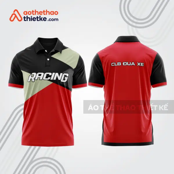 Mẫu thiết kế áo polo đội đua xe mô tô & ô tô đẹp mta275