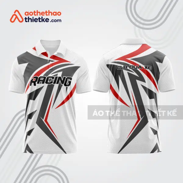 Mẫu thiết kế áo polo đội đua xe mô tô & ô tô đẹp mta278