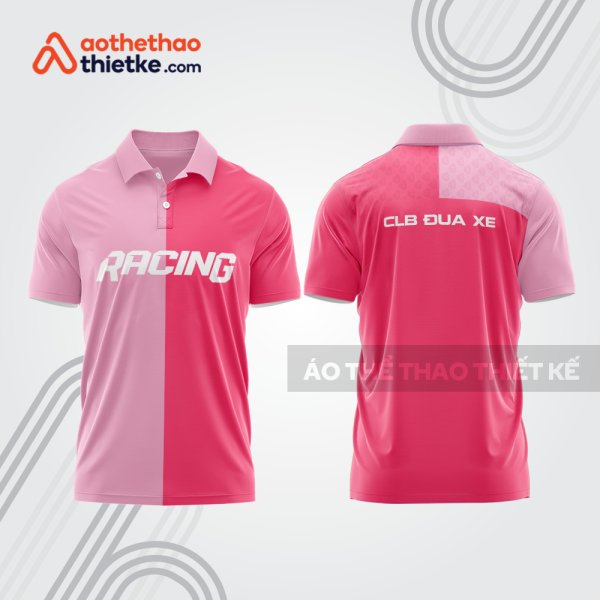 Mẫu thiết kế áo polo đội đua xe mô tô & ô tô đẹp mta280