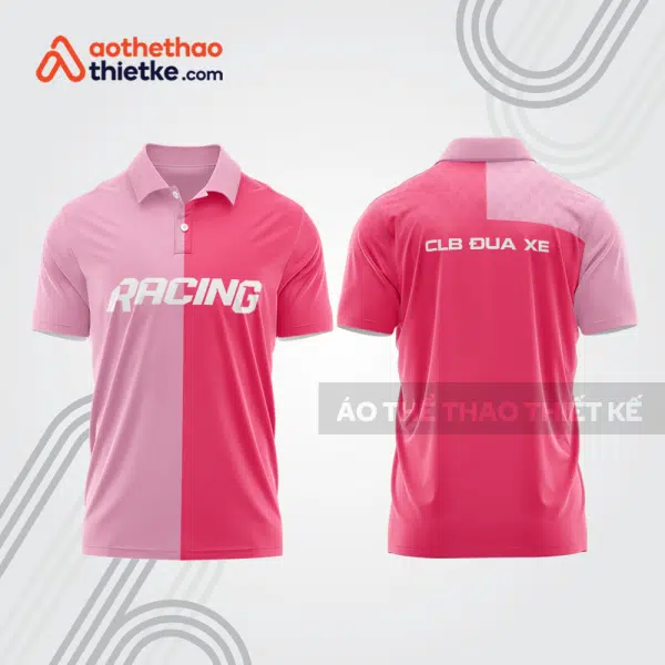 Mẫu thiết kế áo polo đội đua xe mô tô & ô tô đẹp mta280
