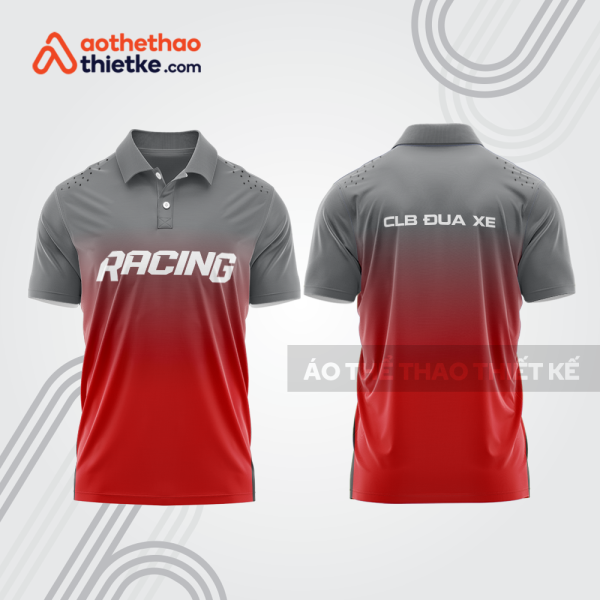 Mẫu thiết kế áo polo đội đua xe mô tô & ô tô đẹp mta281
