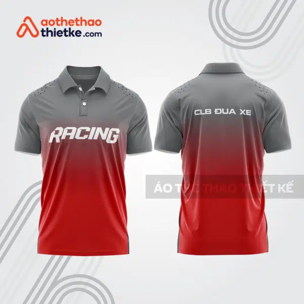 Mẫu thiết kế áo polo đội đua xe mô tô & ô tô đẹp mta281