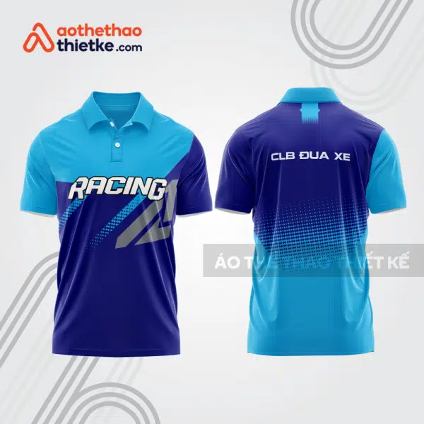 Mẫu thiết kế áo polo đội đua xe mô tô & ô tô đẹp mta282