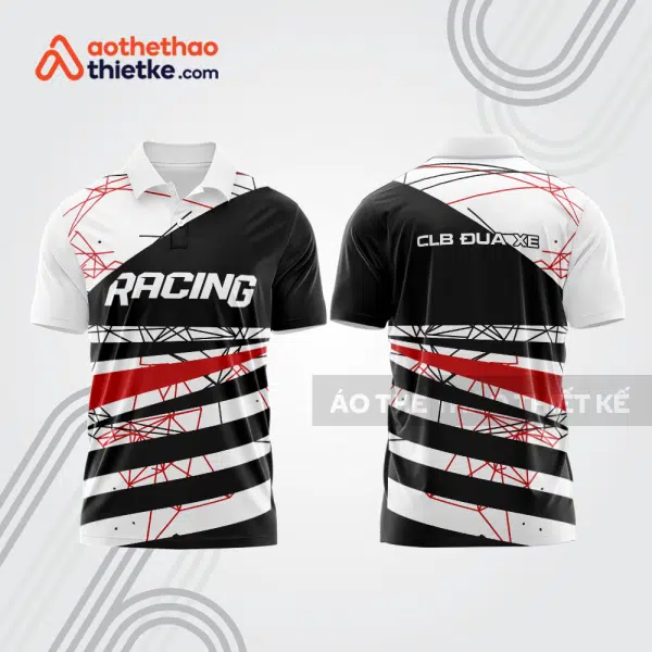 Mẫu thiết kế áo polo đội đua xe mô tô & ô tô đẹp mta283