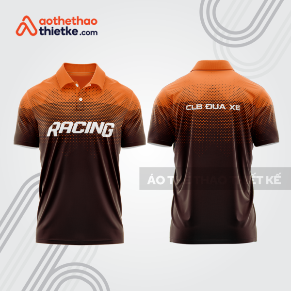 Mẫu thiết kế áo polo đội đua xe mô tô & ô tô đẹp mta288
