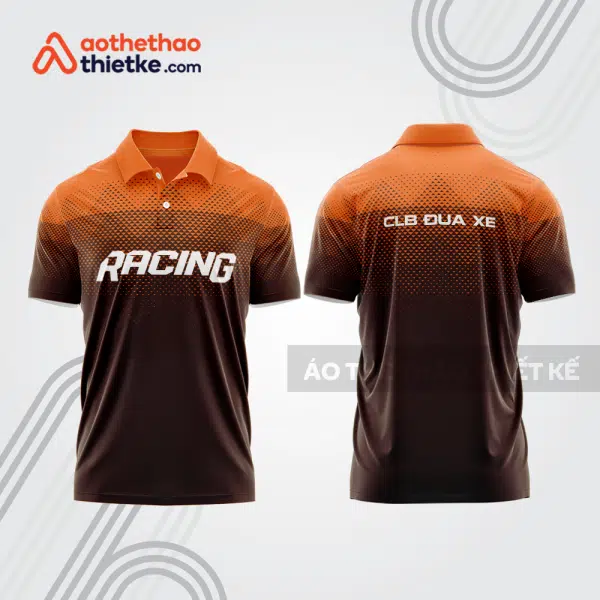 Mẫu thiết kế áo polo đội đua xe mô tô & ô tô đẹp mta288
