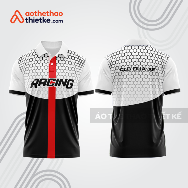 Mẫu thiết kế áo polo đội đua xe mô tô & ô tô đẹp mta289