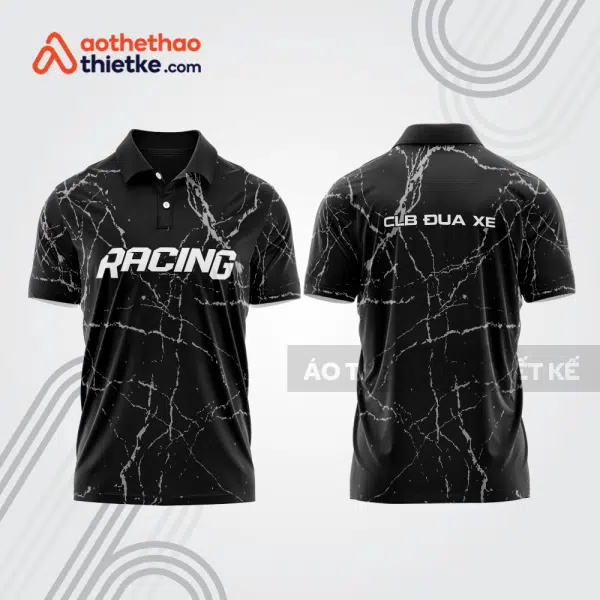 Mẫu thiết kế áo polo đội đua xe mô tô & ô tô đẹp mta293