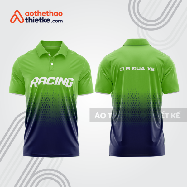 Mẫu thiết kế áo polo đội đua xe mô tô & ô tô đẹp mta294