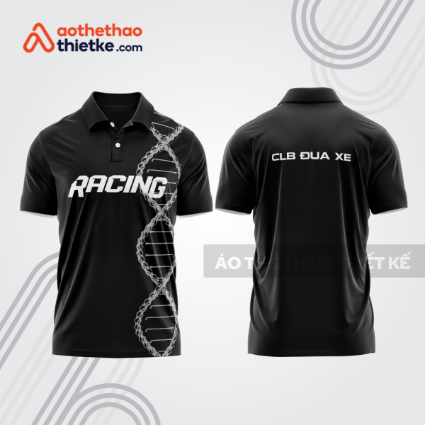 Mẫu thiết kế áo polo đội đua xe mô tô & ô tô đẹp mta295