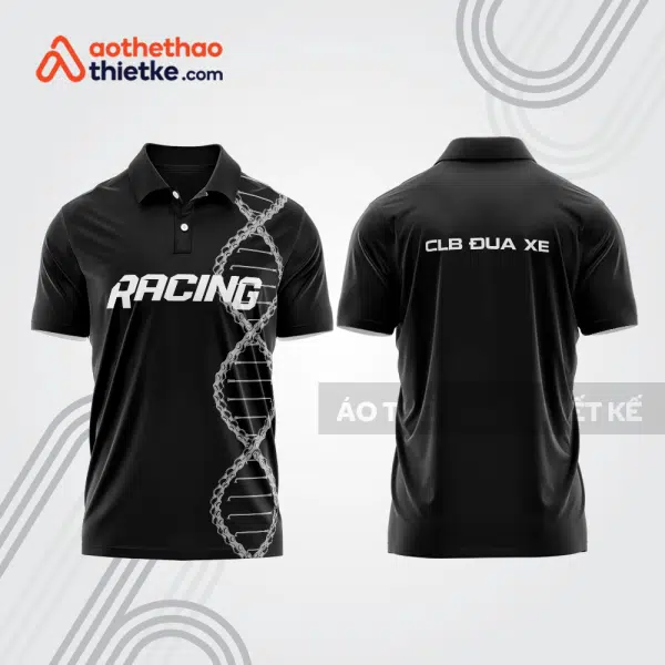 Mẫu thiết kế áo polo đội đua xe mô tô & ô tô đẹp mta295