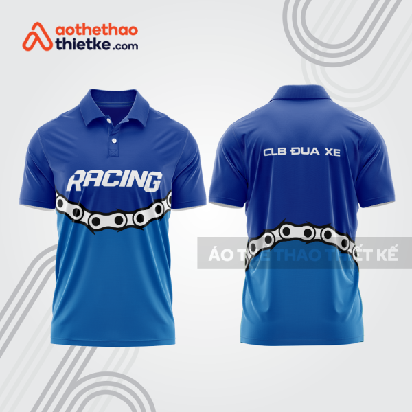 Mẫu thiết kế áo polo đội đua xe mô tô & ô tô đẹp mta299