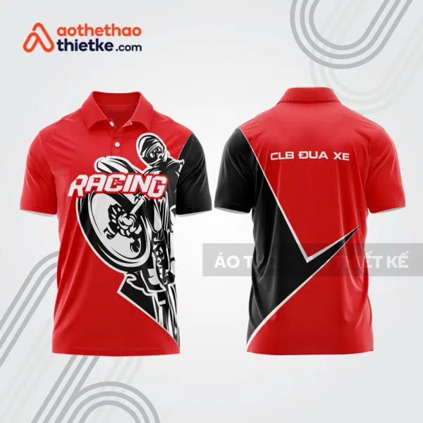 Mẫu thiết kế áo polo đội đua xe mô tô & ô tô đẹp mta300