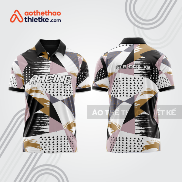 Mẫu thiết kế áo polo đội đua xe mô tô & ô tô đẹp mta303