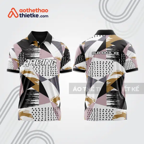 Mẫu thiết kế áo polo đội đua xe mô tô & ô tô đẹp mta303