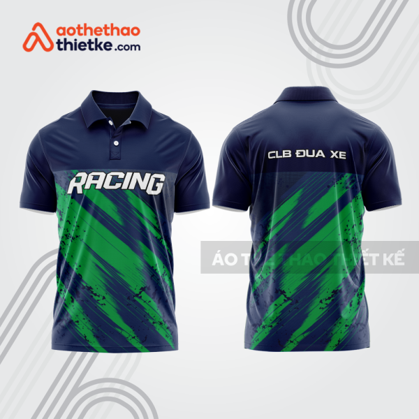 Mẫu thiết kế áo polo đội đua xe mô tô & ô tô đẹp mta304