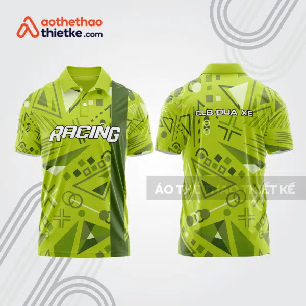 Mẫu thiết kế áo đồng phục polo đội đua xe mô tô & ô tô đẹp mta305