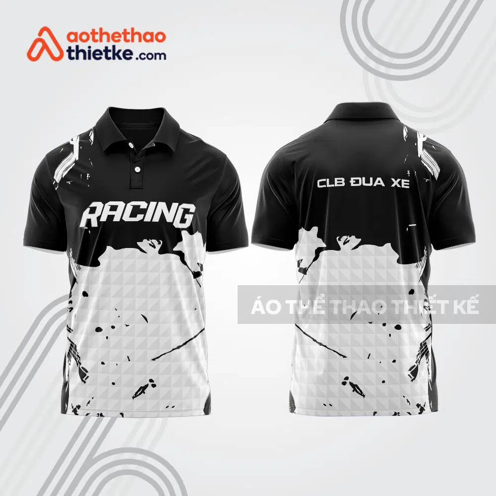Mẫu thiết kế áo đồng phục polo đội đua xe mô tô & ô tô đẹp mta306