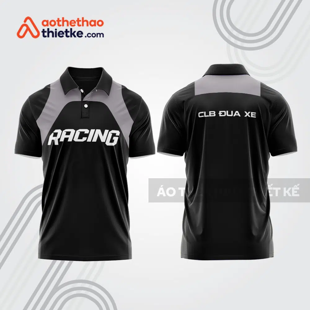 Mẫu thiết kế áo đồng phục polo đội đua xe mô tô & ô tô đẹp mta308