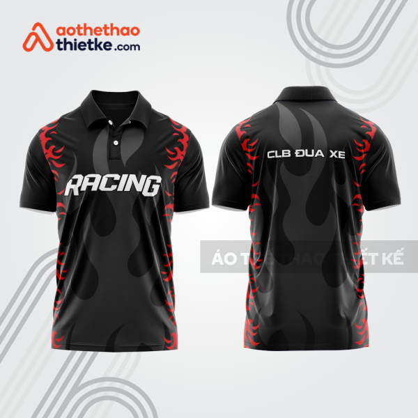 Mẫu thiết kế áo đồng phục polo đội đua xe mô tô & ô tô đẹp mta310