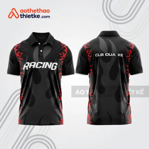 Mẫu thiết kế áo đồng phục polo đội đua xe mô tô & ô tô đẹp mta310