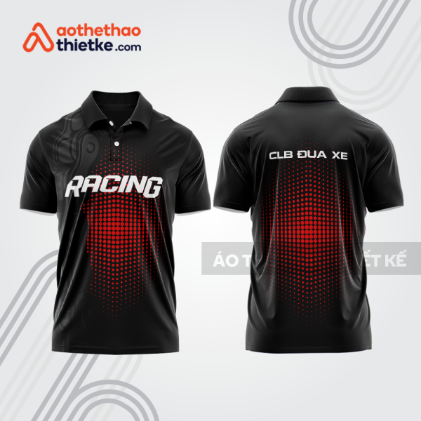 Mẫu thiết kế áo đồng phục polo đội đua xe mô tô & ô tô đẹp mta314