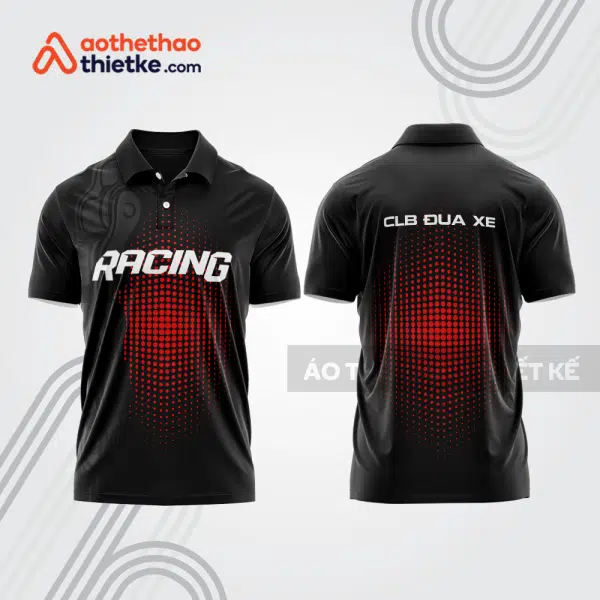 Mẫu thiết kế áo đồng phục polo đội đua xe mô tô & ô tô đẹp mta314