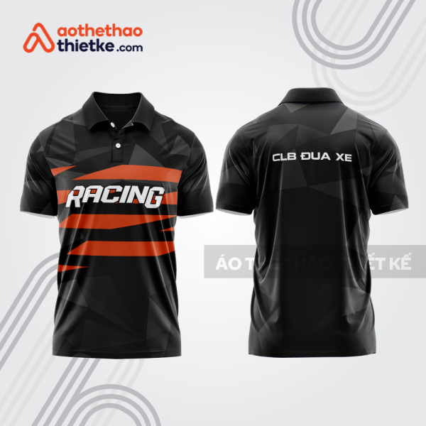 Mẫu thiết kế áo đồng phục polo đội đua xe mô tô & ô tô đẹp mta318