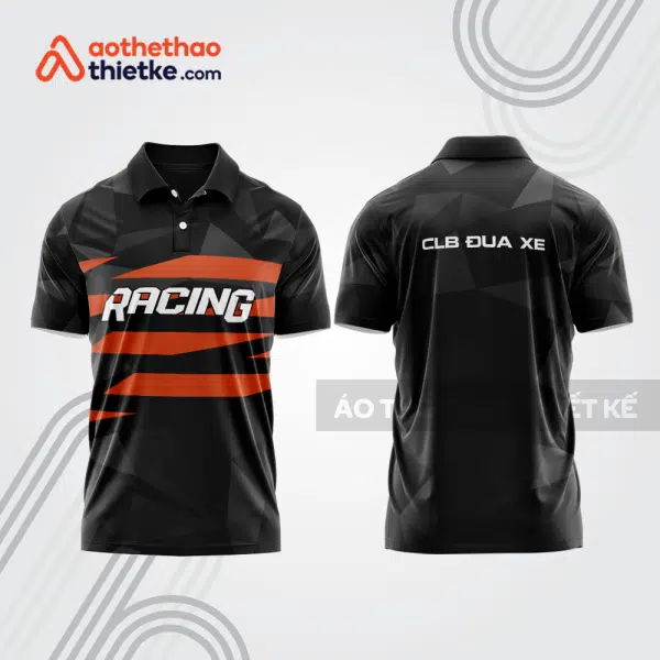 Mẫu thiết kế áo đồng phục polo đội đua xe mô tô & ô tô đẹp mta318