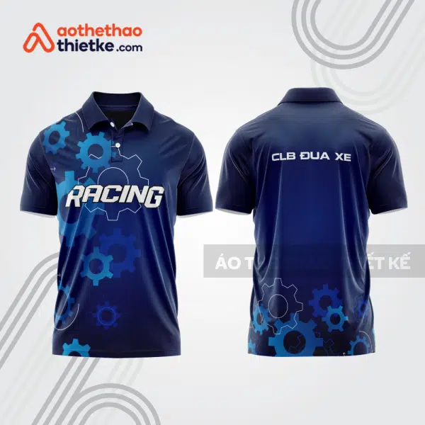 Mẫu thiết kế áo đồng phục polo đội đua xe mô tô & ô tô đẹp mta319