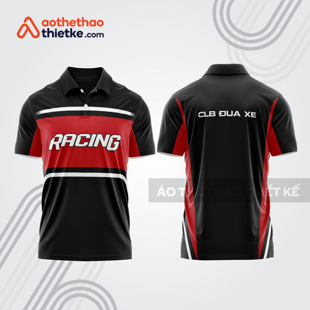 Mẫu thiết kế áo đồng phục polo đội đua xe mô tô & ô tô đẹp mta321