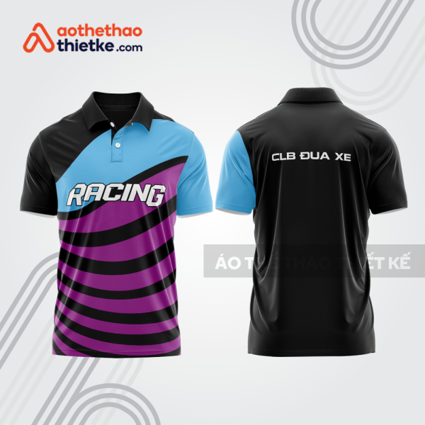 Mẫu thiết kế áo đồng phục polo đội đua xe mô tô & ô tô đẹp mta322