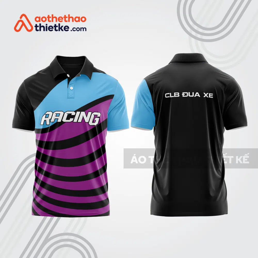 Mẫu thiết kế áo đồng phục polo đội đua xe mô tô & ô tô đẹp mta322