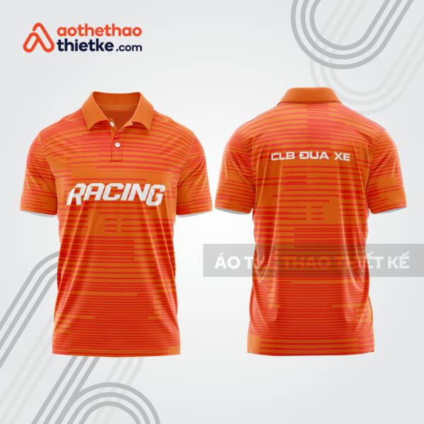 Mẫu thiết kế áo đồng phục polo đội đua xe mô tô & ô tô đẹp mta324