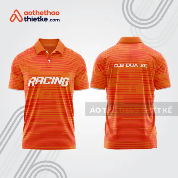 Mẫu thiết kế áo đồng phục polo đội đua xe mô tô & ô tô đẹp mta324