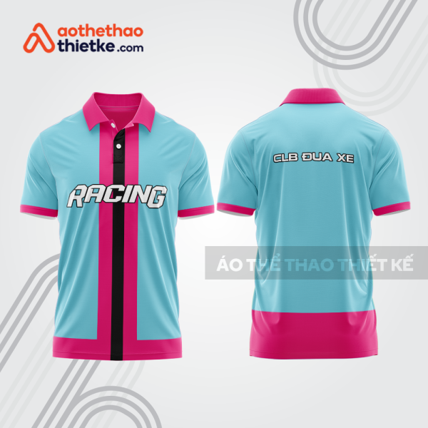 Mẫu thiết kế áo đồng phục polo đội đua xe mô tô & ô tô đẹp mta325