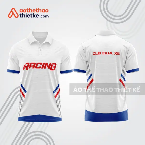 Mẫu thiết kế áo đồng phục polo đội đua xe mô tô & ô tô đẹp mta327