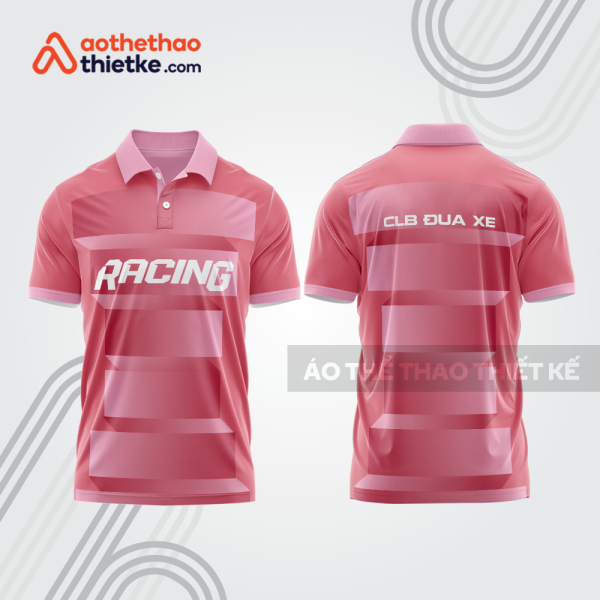 Mẫu thiết kế áo đồng phục polo đội đua xe mô tô & ô tô đẹp mta328
