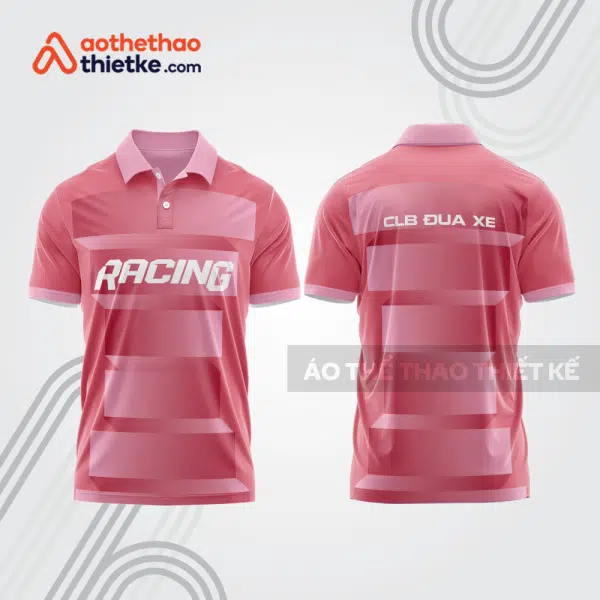 Mẫu thiết kế áo đồng phục polo đội đua xe mô tô & ô tô đẹp mta328