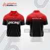 Mẫu thiết kế áo đồng phục polo đội đua xe mô tô & ô tô đẹp mta329