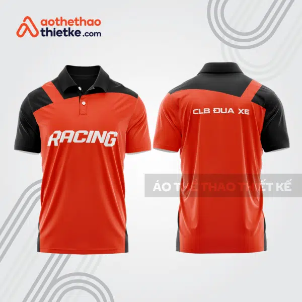 Mẫu thiết kế áo đồng phục polo đội đua xe mô tô & ô tô đẹp mta331