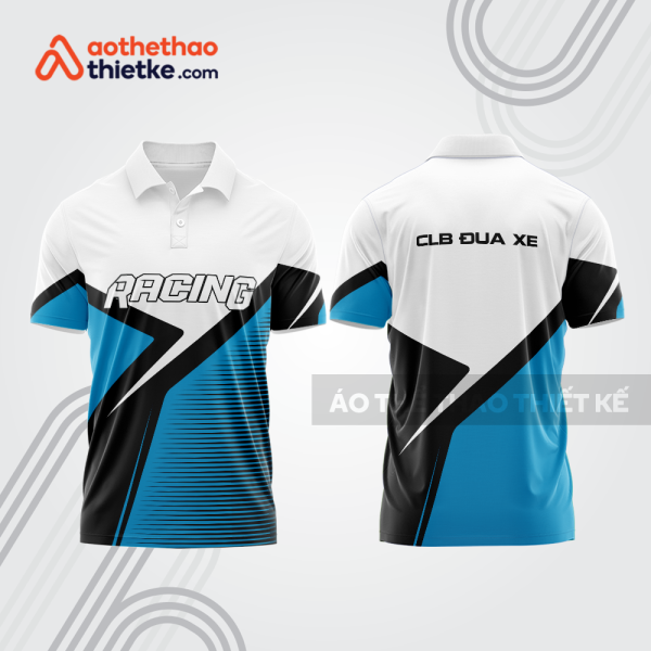 Mẫu thiết kế áo đồng phục polo đội đua xe mô tô & ô tô đẹp mta332