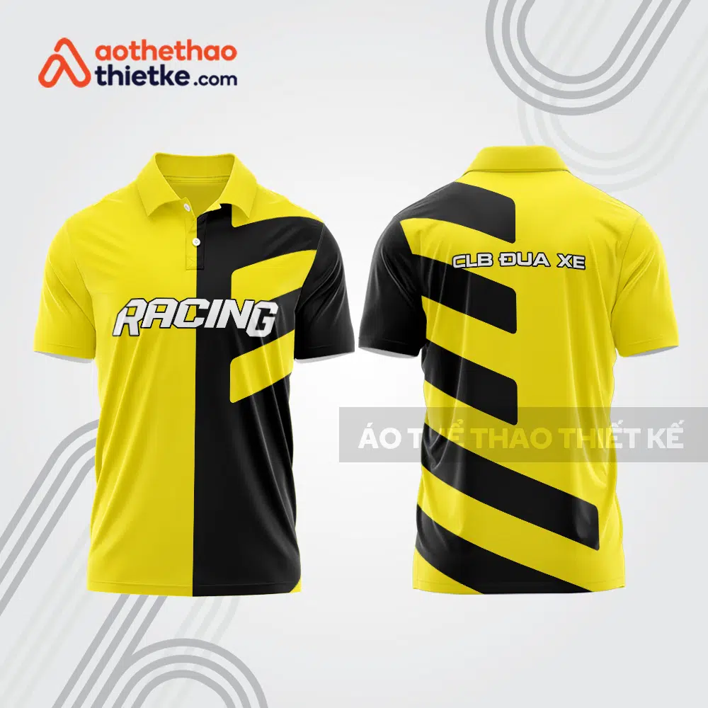Mẫu thiết kế áo đồng phục polo đội đua xe mô tô & ô tô đẹp mta333