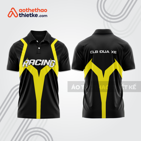 Mẫu thiết kế áo đồng phục polo đội đua xe mô tô & ô tô đẹp mta334